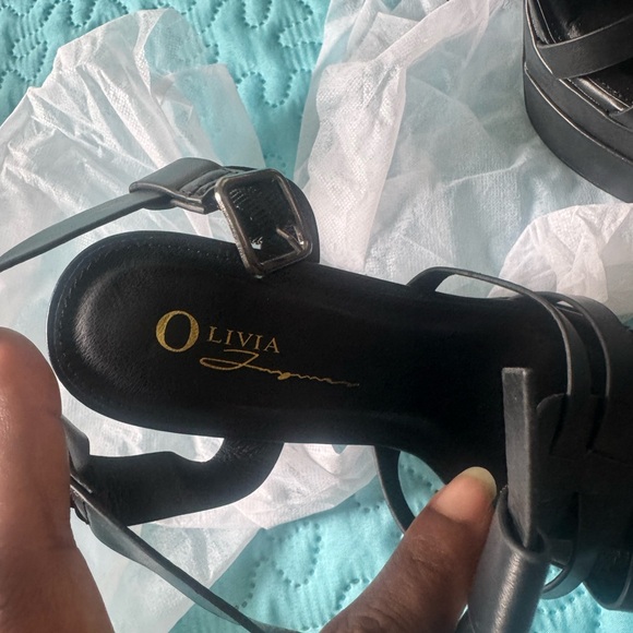 Black Platform Heels - Picture 2 of 5